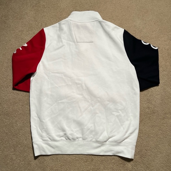 NAUTICA Colorblock Heritage Mock-Neck Active Pullover - Picture 6 of 6